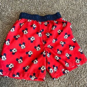 Disney Mickey Mouse swim trunks 24M